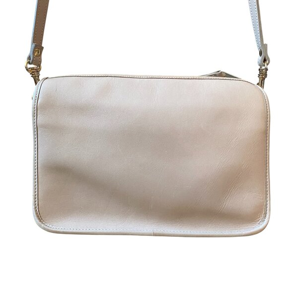 Partners Mervyns Ivory Genuine Leather Crossbody Shoulder Bag - Picture 5 of 10